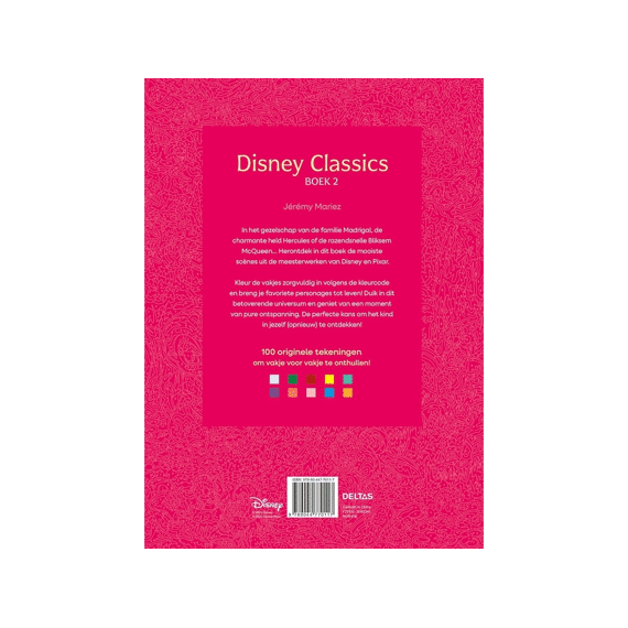 Kleuren Op Nummer Voor Volwassenen Disney Classics 2