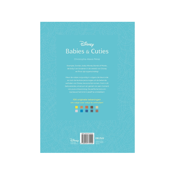 Kleuren Op Nummer Voor Volwassenen Disney Babies & Cuties
