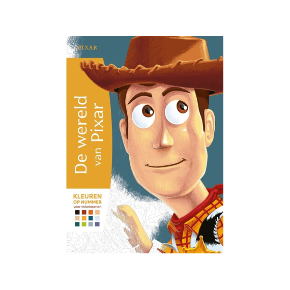 Kleuren Op Nummer Voor Volwassenen Disney Pixar