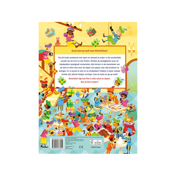 Het Grote Kijk- En Zoekboek Waar Is Sinterklaas?