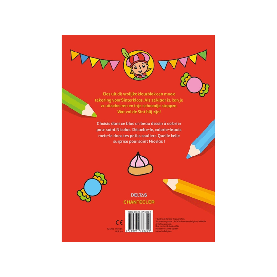 Kleurblok Happy Color Sinterklaas