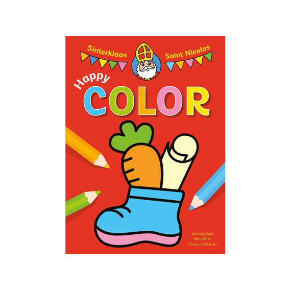 Kleurblok Happy Color Sinterklaas