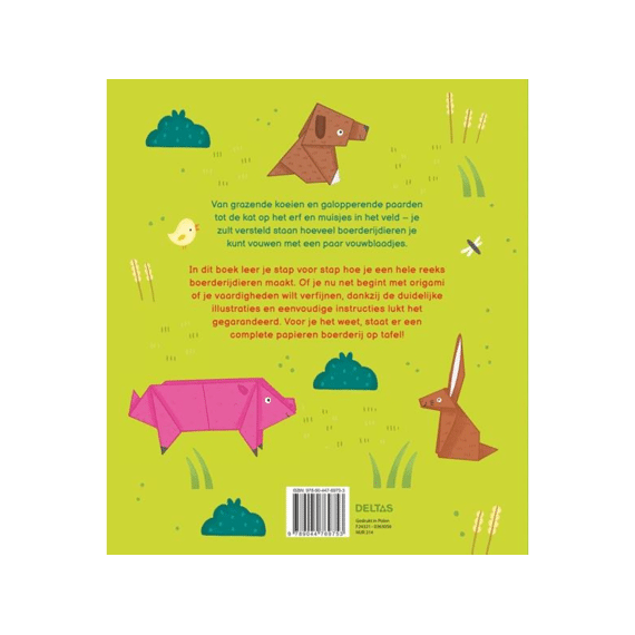 Origami Dieren Van De Boerderij