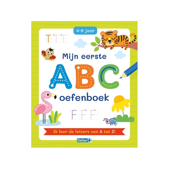 Mijn Eerste A B C Oefenboek 4-6jaar