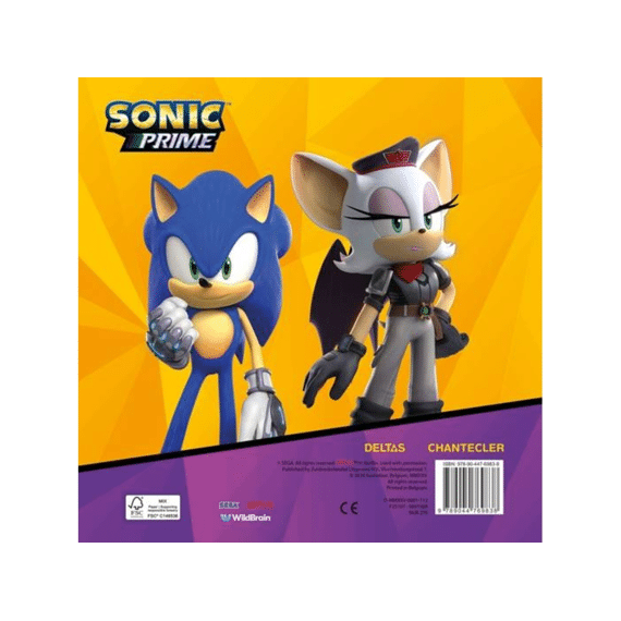 Kleurboek Color Fun Sonic Prime