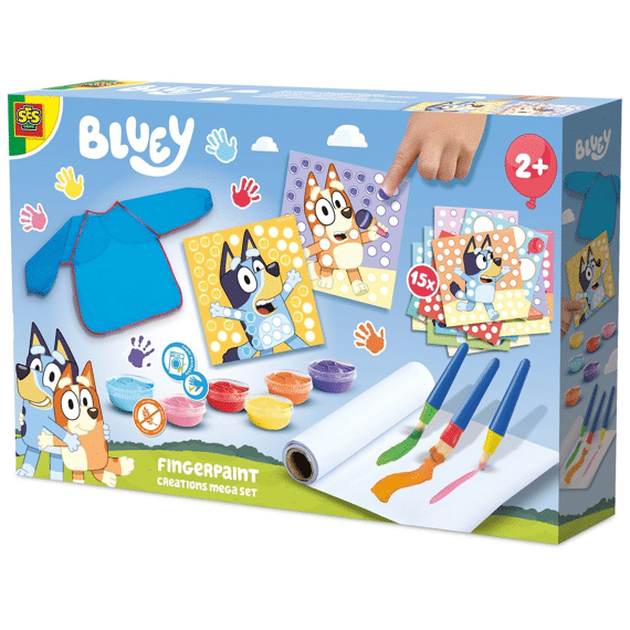 Ses Vingerverf Mega Set Bluey