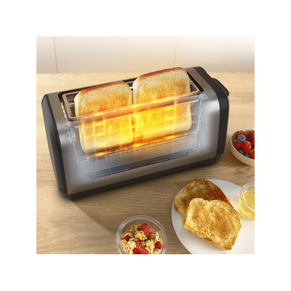 Moulinex Ls5s4de0 Broodrooster Subito Met 2 Lange Sleuven Zwart