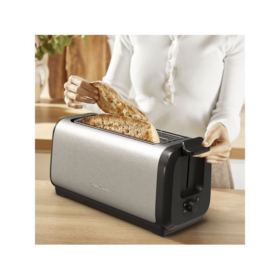 Moulinex Ls5s4de0 Broodrooster Subito Met 2 Lange Sleuven Zwart