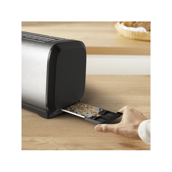 Moulinex Ls5s4de0 Broodrooster Subito Met 2 Lange Sleuven Zwart