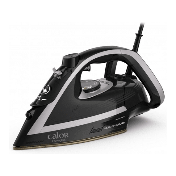 Calor Fv8062c0 Stoomstrijkijzer Pure Gliss Zwart