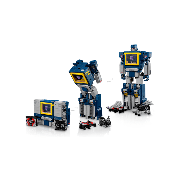 Lego 10358 Icons Transformers Soundwave