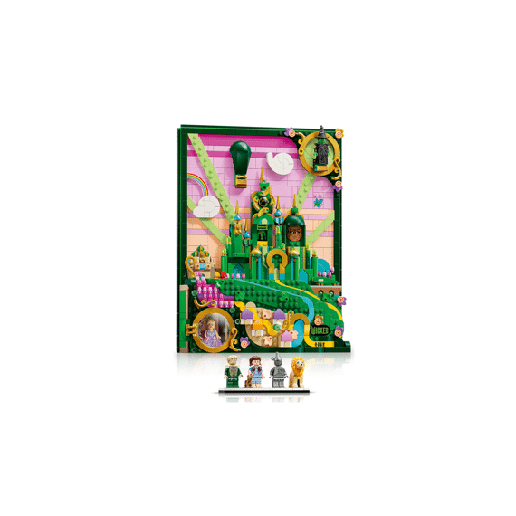 Lego 75685 Wicked Emerald City Muurkunst