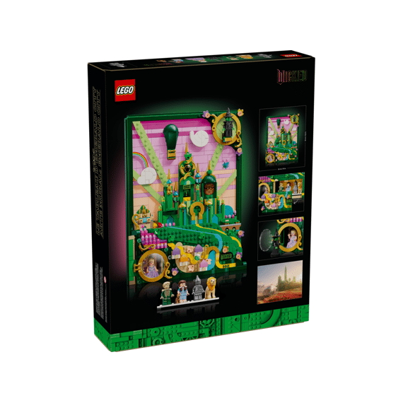Lego 75685 Wicked Emerald City Muurkunst