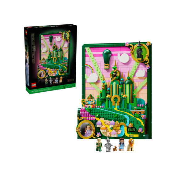 Lego 75685 Wicked Emerald City Muurkunst