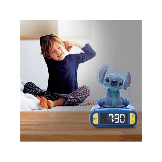Stitch Digitale Alarmklok Met Licht En Gelud