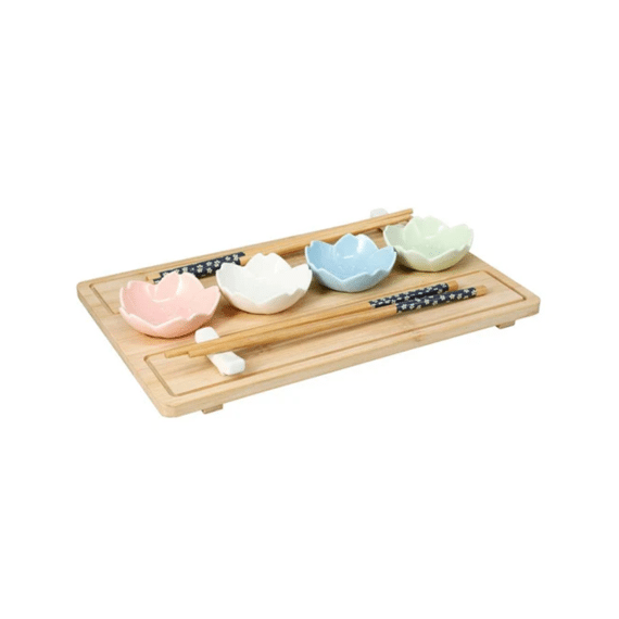 Sushi Set 9-delig in Bloessemvorm