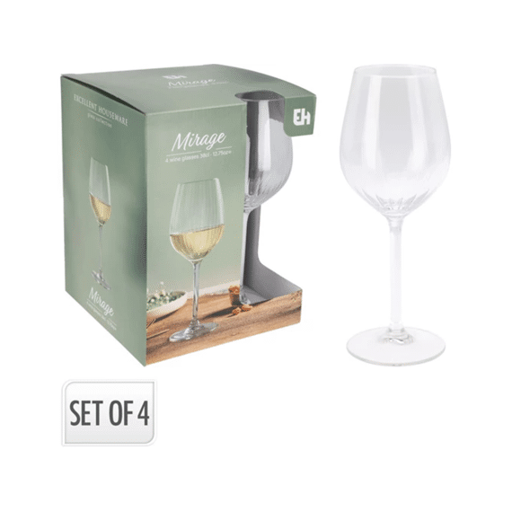 Wijnglas 380ml Set Van 4 stuks