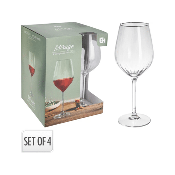 Wijnglas 500ml Set 4stuks