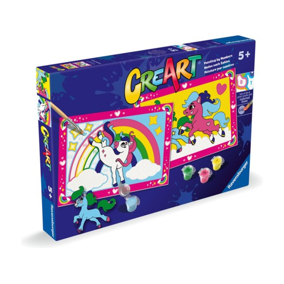 Creart Junior Schilderen Op Nummer Fairytale Ponies 5-7 Jaar