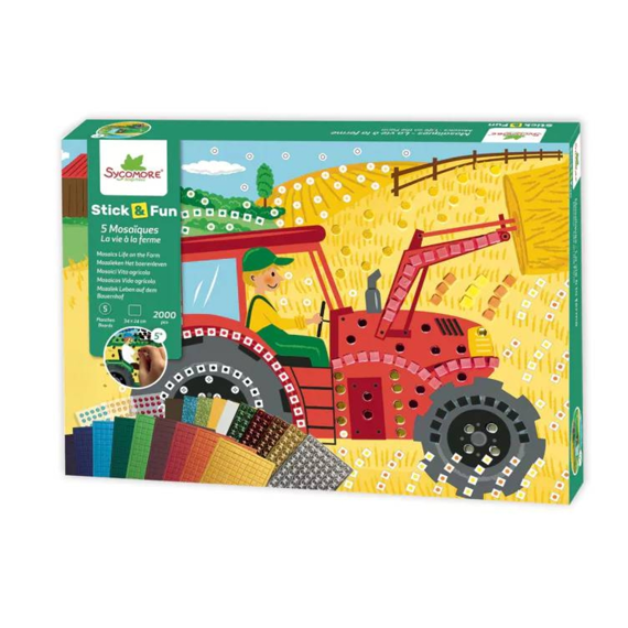 Au Sycomore Stick & Fun Mozaïek Xl Boerderijleven