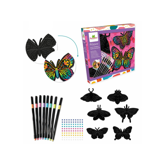 Au Sycomore Artissimo Metallic Stiften Schitterende Vlinders