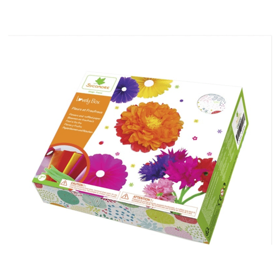 Au Sycomore Lovely Box Papieren Bloemen