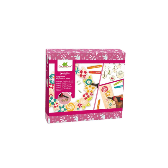Au Sycomore Lovely Box Pyrografie Set Modellen En Juwelen