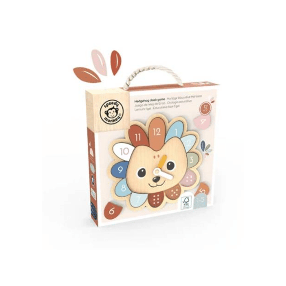 Speedy Monkey Educatieve Klok Egel