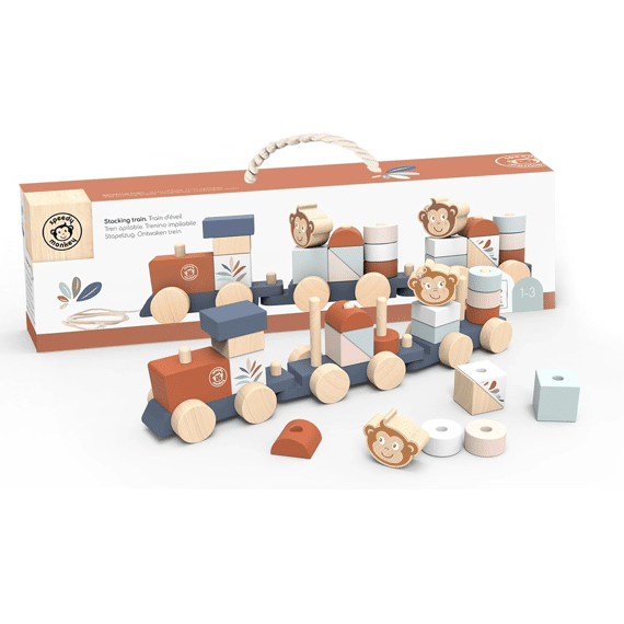Speedy Monkey Treinbaan Met Activiteiten