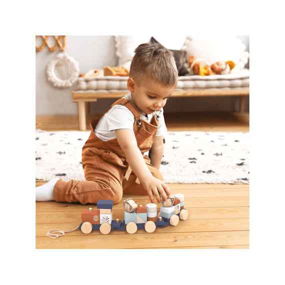 Speedy Monkey Treinbaan Met Activiteiten