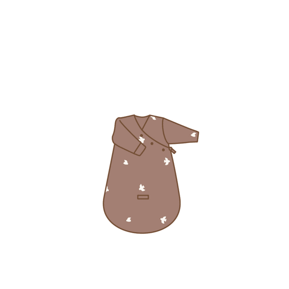 Bemini Slaapzak 1-4m Pady Jersey + Jersey Piuma Moka Tog 2.5