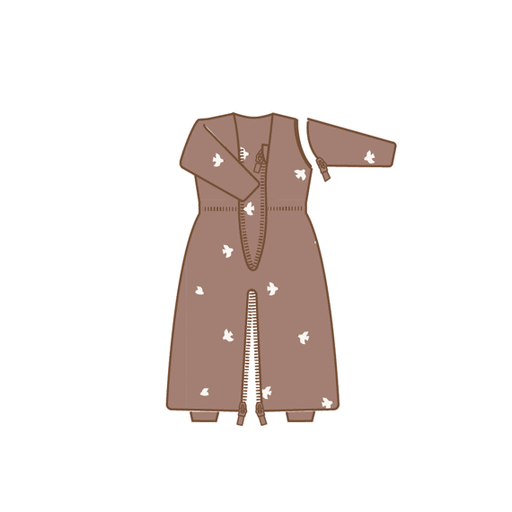 Bemini Slaapzak 12-24m Pady Jersey + Jersey Piuma Moka Tog 2.5