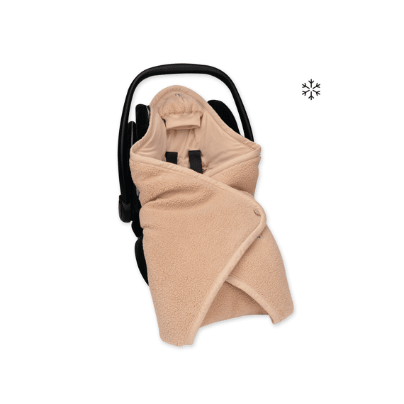 Bemini Babycover Biside Teddy Hugmi + Jersey Naturel