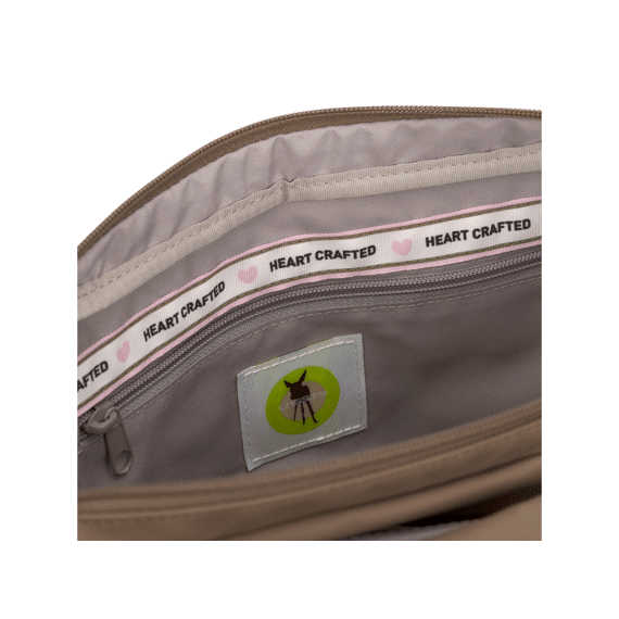 Lassig Teya Schoudertas Hazelnoot