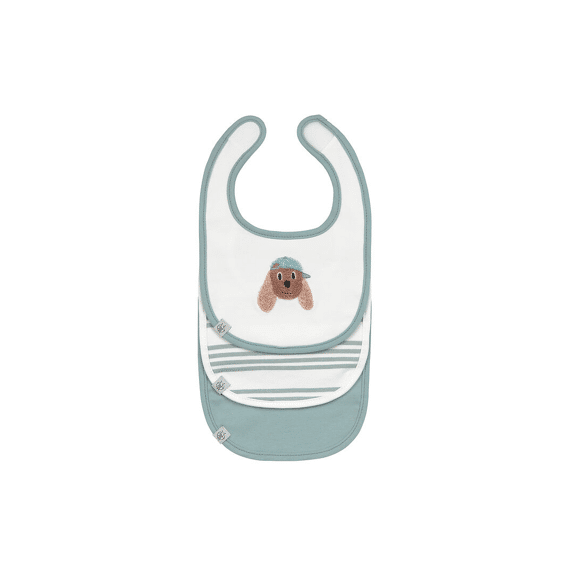 Lassig Slabbenset Newborn 3 Stuks Tiny Team Dog