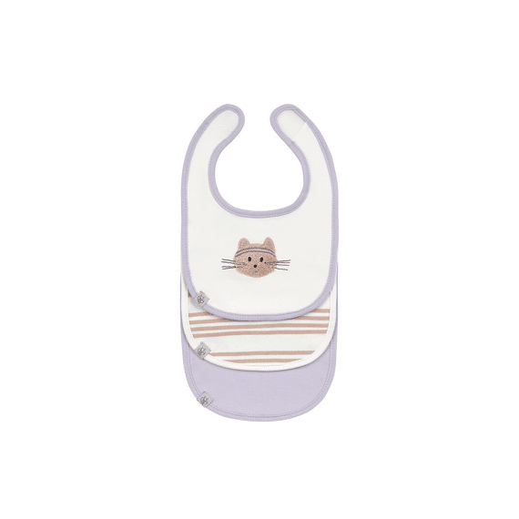 Lassig Slabbenset Newborn 3 Stuks Tiny Team Cat