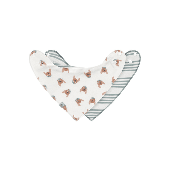 Lassig Bandana Bib 2 Stuks Tiny Team Dog