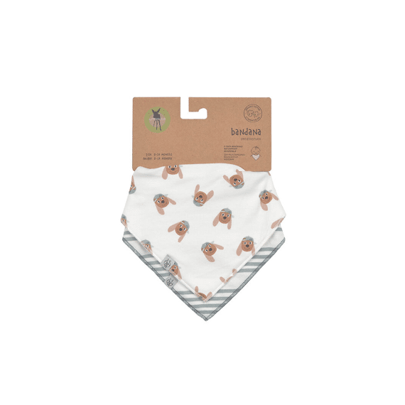 Lassig Bandana Bib 2 Stuks Tiny Team Dog
