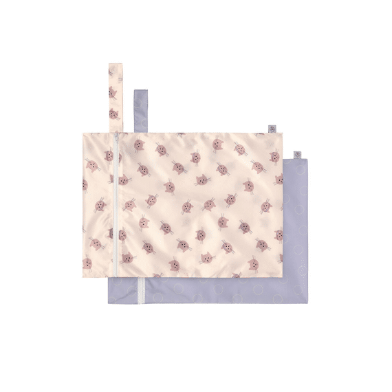 Lassig Wet Bag 2-pack Tiny Team Cat