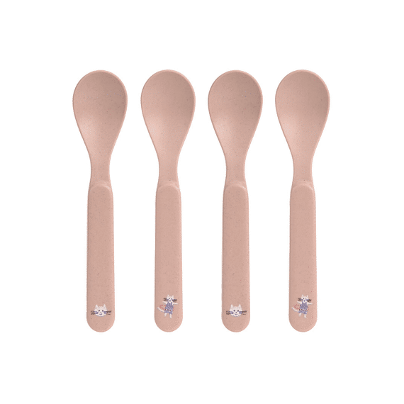 Lassig Lepels Set Van 4 Pp/cellulose Tiny Team Cat