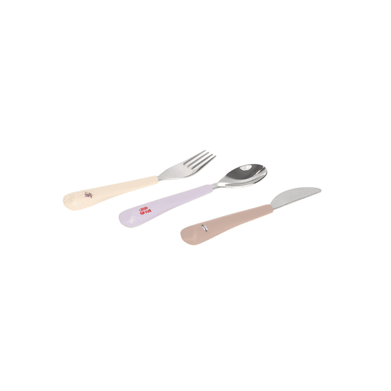 Lassig Bestek Silicone 3 Stuks Tiny Team Cat