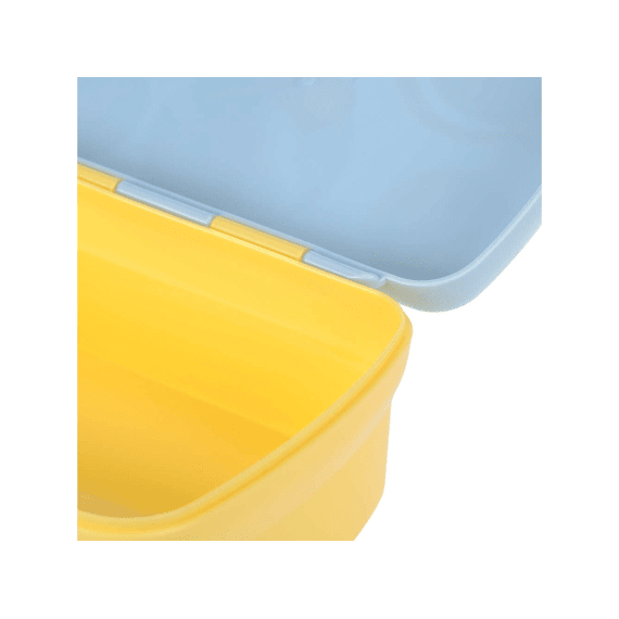 Lassig Kids Lunchbox Smileyworld Blue