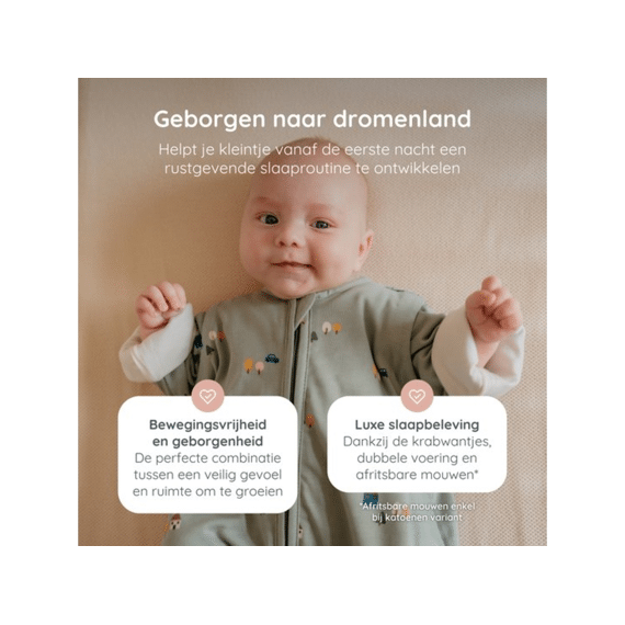 Puckababy The Newborn 70cm Katoen Tiny Village Tog 1.0