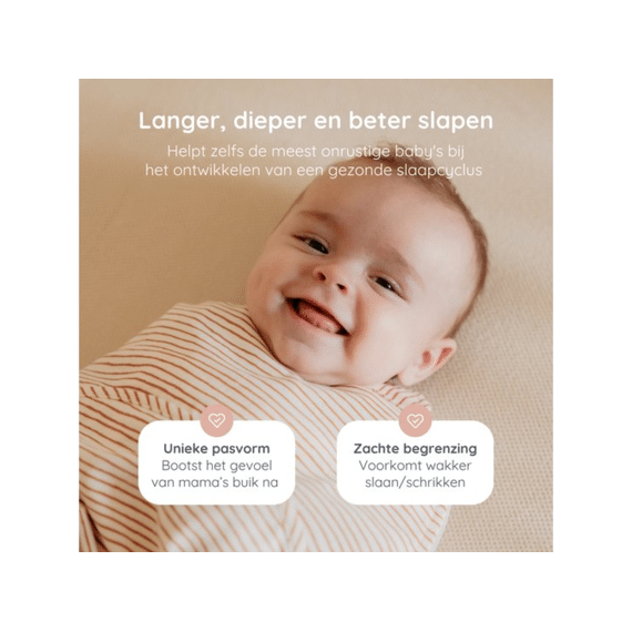 Puckababy The Original Piep 0-3m Katoen Hazelstripes