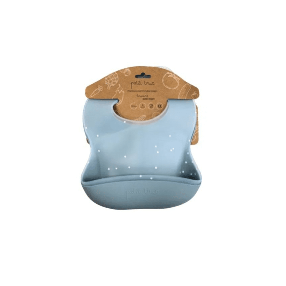 Petit Truc Miam Set Van 2 Silicone Slabben Blueberry