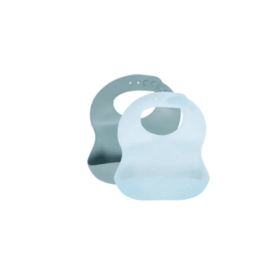 Petit Truc Miam Set Van 2 Silicone Slabben Blueberry