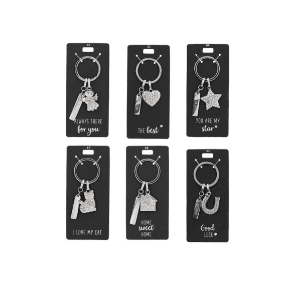 Sleutelhanger Glamour Assortiment