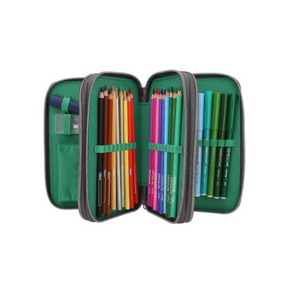 Dino World 3-vaks Etui Panther Black