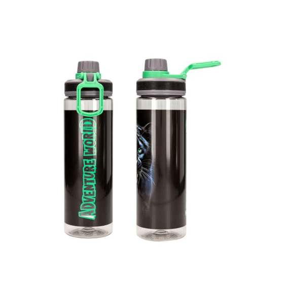 Adventure World Drinkfles Xl Panther Black
