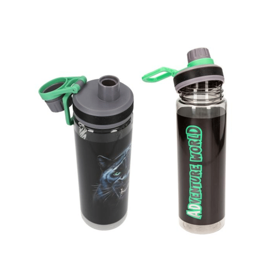 Adventure World Drinkfles Xl Panther Black